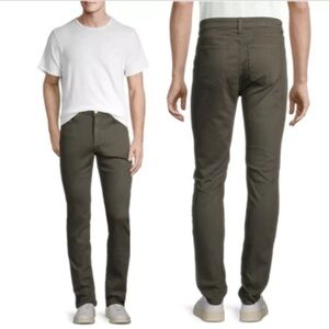 Monfrere Men's Size 32 Brando Slim Fit Jeans Pants Army Green